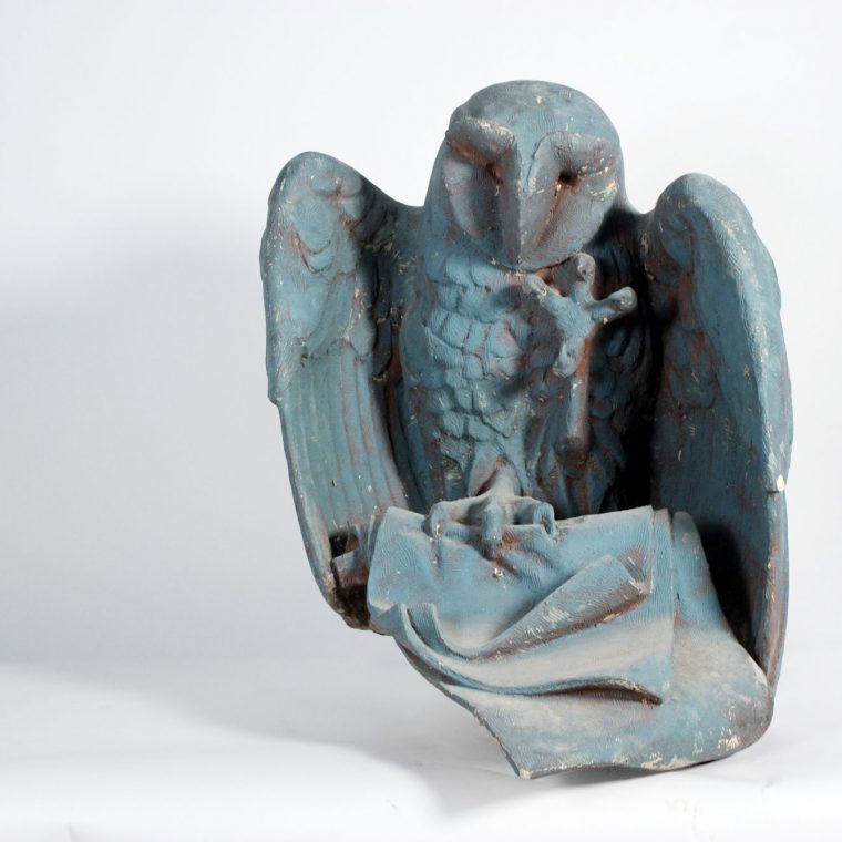 Chicago Public Library, Owl Maquette. Kaskey Studio. Photo by Museum staff. 