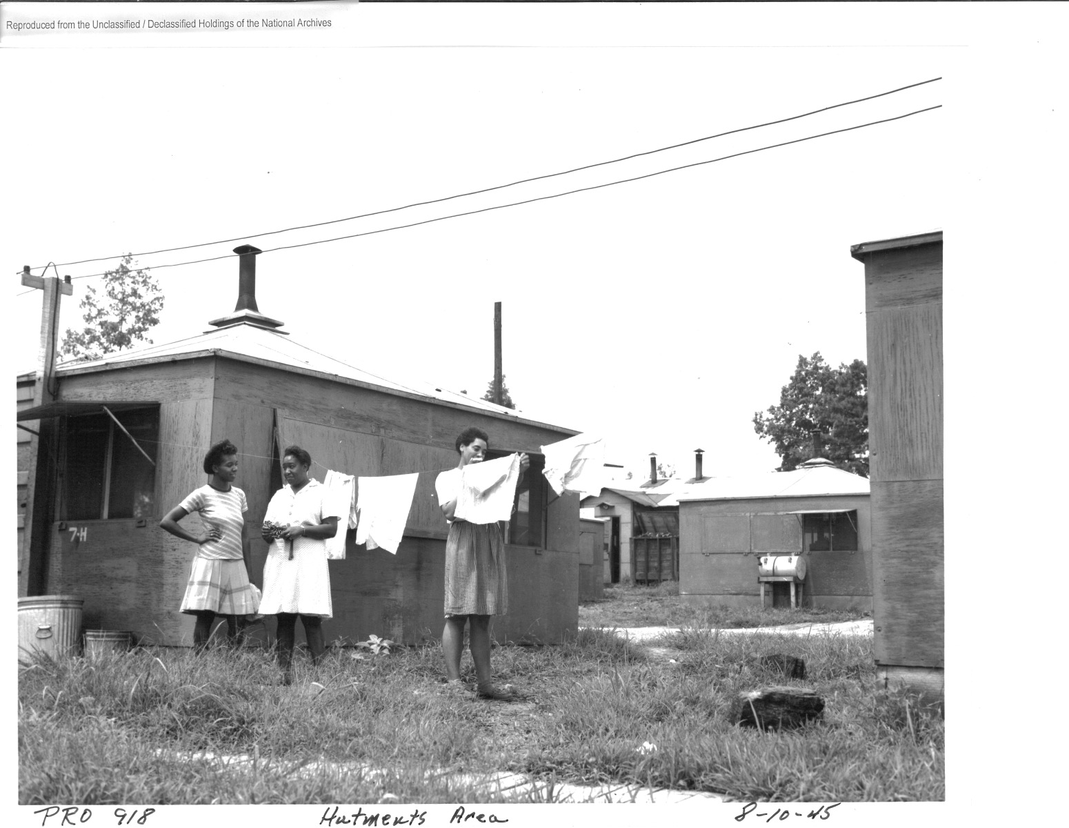 African American Hutment Area, Oak Ridge