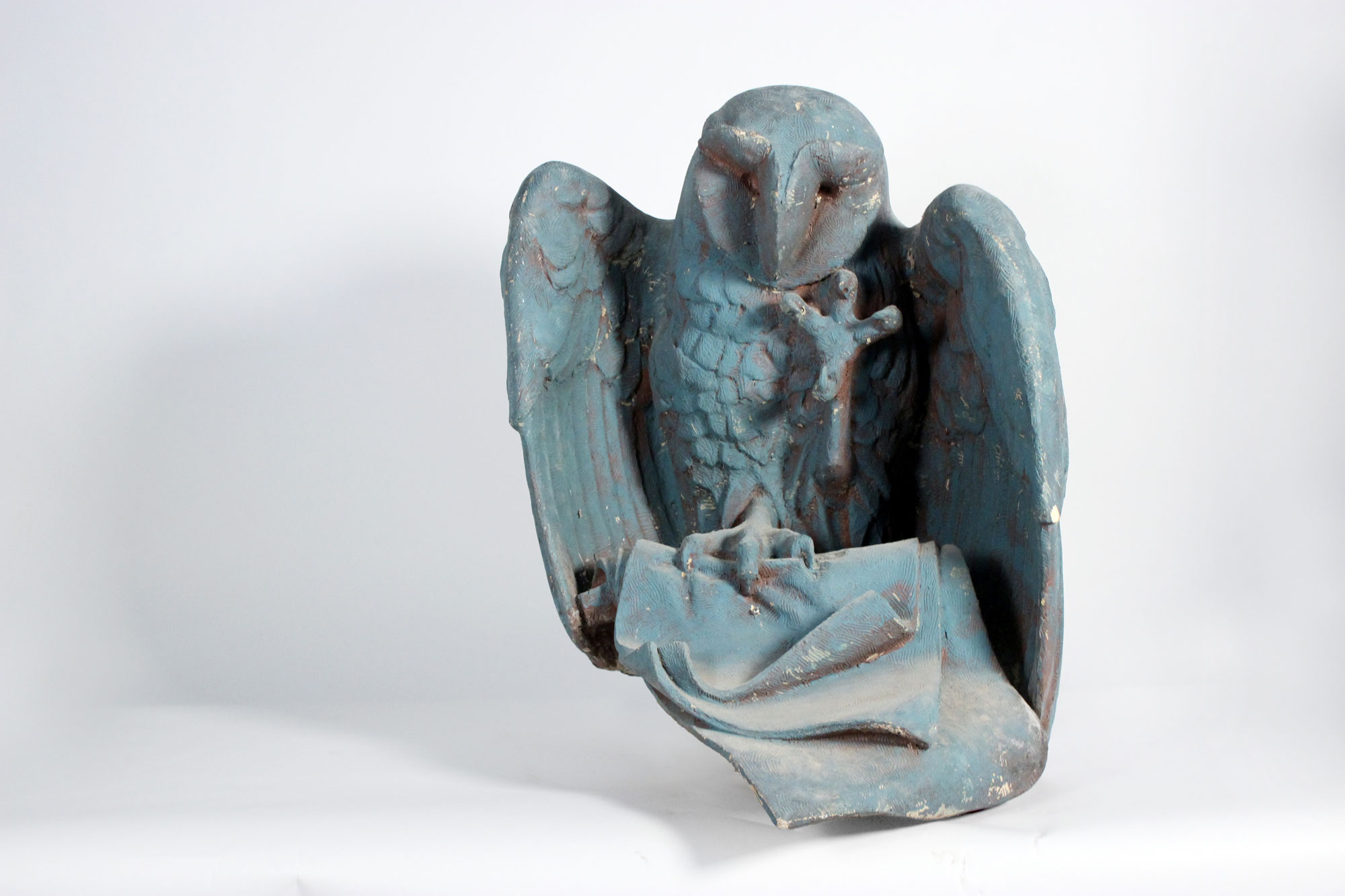 Owl maquette for the Chicago Public Library by Raymond Kaskey.