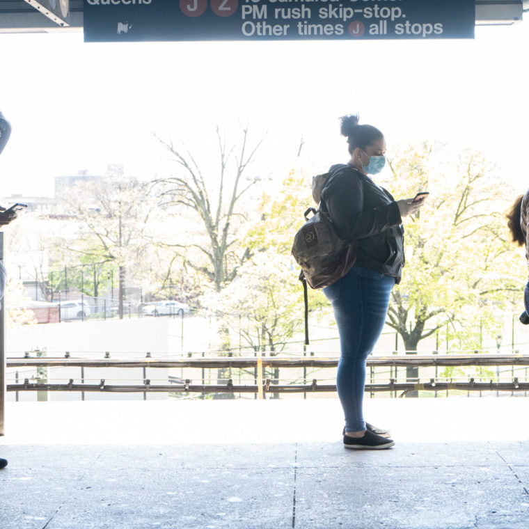 May 7, 2020: Broadway Junction Subway Station, Brooklyn, New York. © Camilo José Vergara 